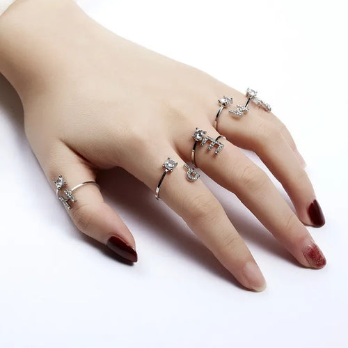 Couples Ring Initial (A-Z) | 3 colors